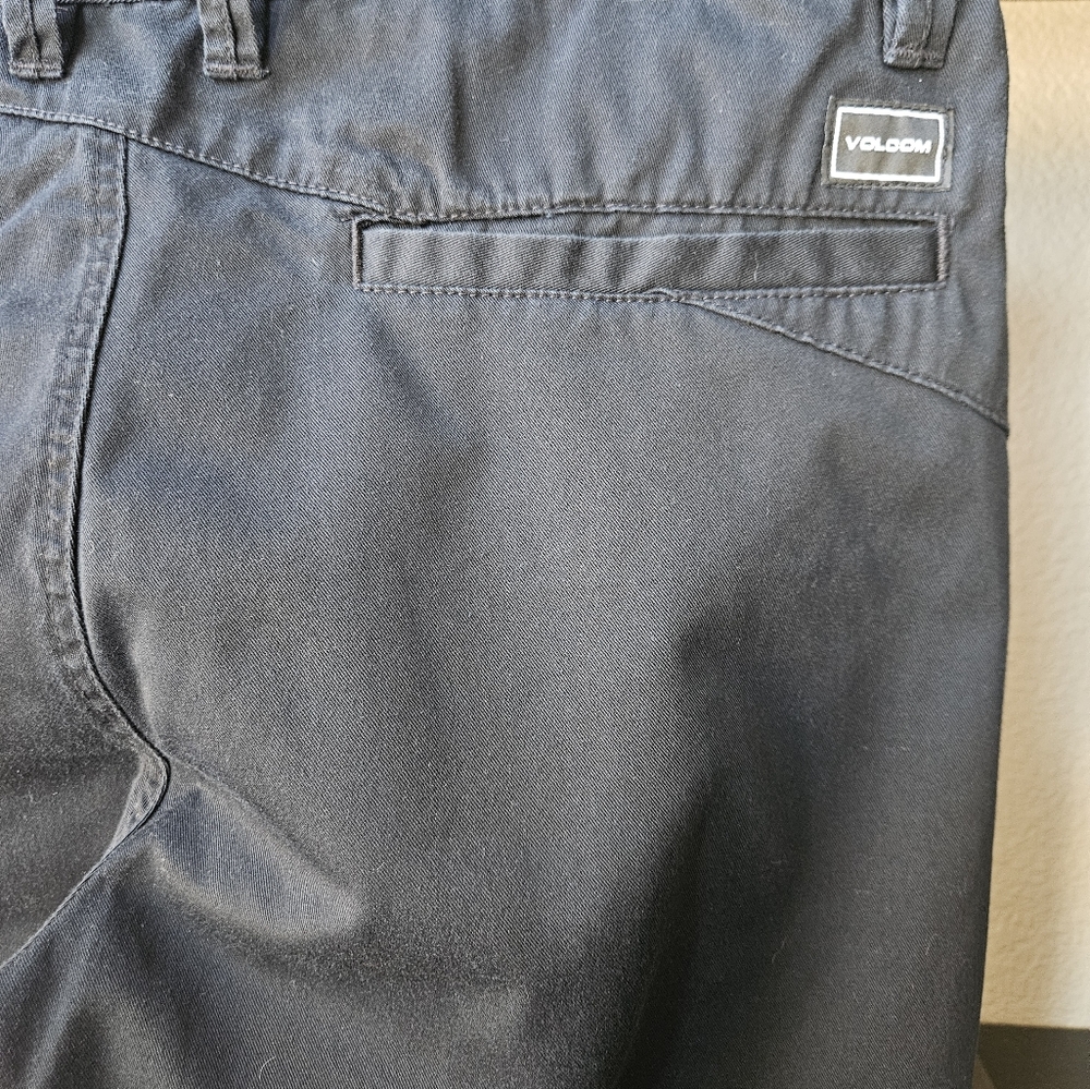 Volcom Frickin Grifter Men's Black Casual Pants 34W